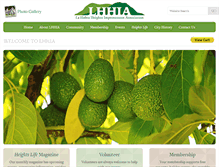 Tablet Screenshot of lahabraheightsimprovementassociation.com